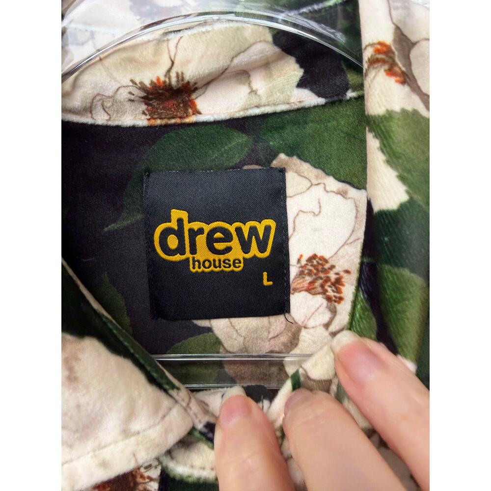 NWT Drew House Men's L 34 Iceberg Roses Velvet Set - Picture 4 of 16